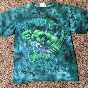 Vintage Universal  Hulk Tshirt.(Single stich) size Small